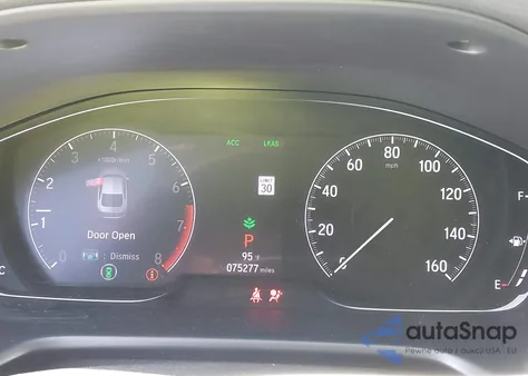 2019 Honda Accord Ex из США, поврежденный, VIN 1HGCV1F42KA077949